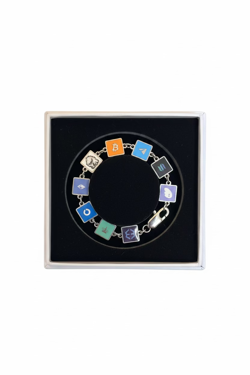 Crypto Charm Bracelet